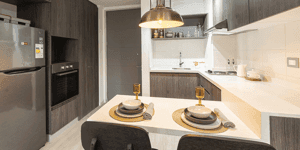 Edificio Liverpool, Nollagam — interior de un departamento