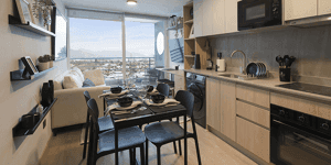 Edificio Mood, Grupo Inmobiliario Leben — interior de un departamento