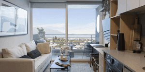 Edificio Mood, Grupo Inmobiliario Leben — interior de un departamento