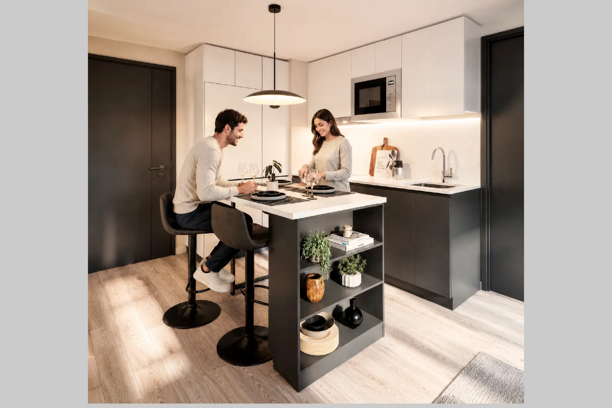 Pineda Plaza, Urbaniza — interior de un departamento