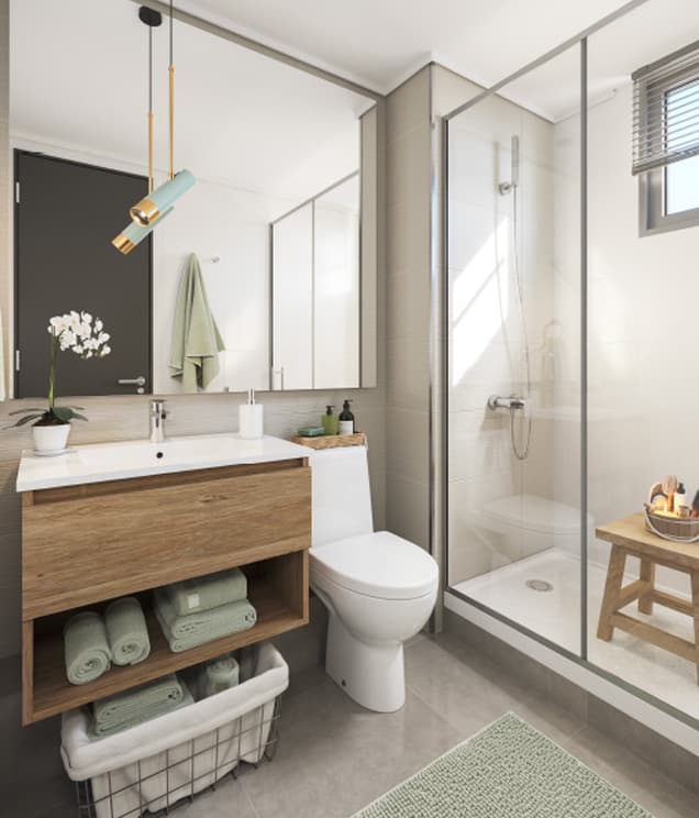 Walker Town, Imagina — interior de un departamento